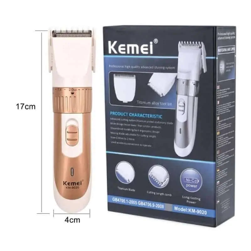 Kemei KM-9020 Cordless Beard & Hair Trimmer