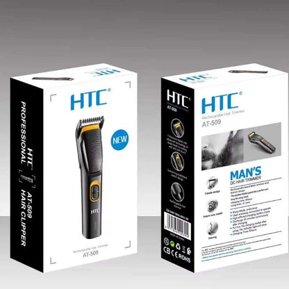 HTC AT-509 Rechargeable Beard Trimmer for Men