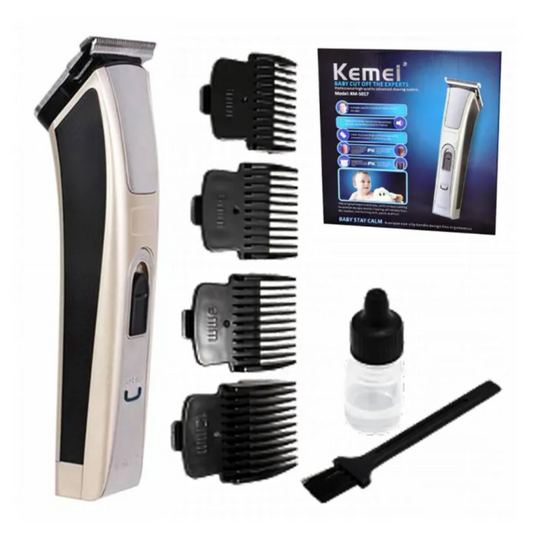 Kemei KM-5017 Rechargeable Cordless Hair & Beard Trimmer
