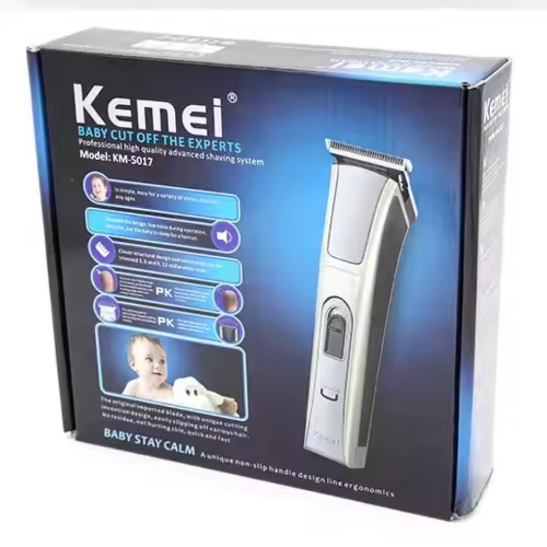 Kemei KM-5017 Rechargeable Cordless Hair & Beard Trimmer